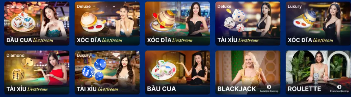 Fabet Được chia bài bởi các dealer sexy, chuyên nghiệp.